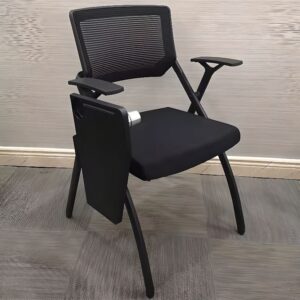 Black Foldable Conference Office Chair
