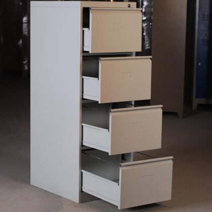 Metal 4-Drawer Filing Cabinet