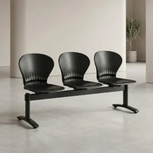 Three-Link Plastic Visitor Seating Bench